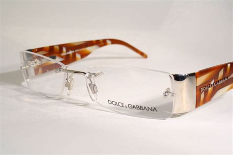 dolce gabbana brillen randloos|dolce and gabbana rimless glasses.